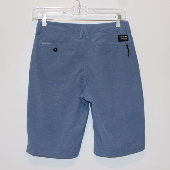 Quiksilver Blue Hybrids Stretch Shorts Men's Size 27 - Picture 3 of 8